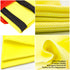 JJ CARE Upgraded Fire Blanket for Home 40"x40" with 3 Hooks & 3 Gloves, Fire Suppression Blanket, Emergency Fire Blanket for People, Fire Blanket Kitchen, Emergency Use - Yellow